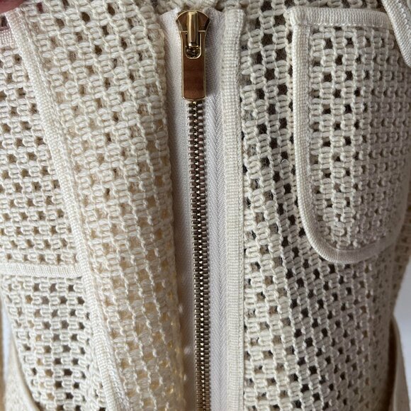 Veronique Leroy Cream Blazer - Picture 3 of 4